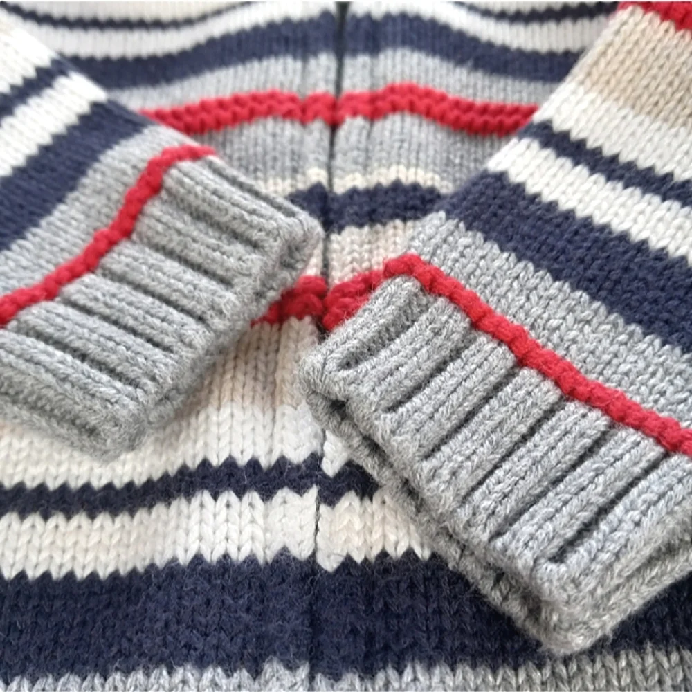 Kitestrings Sweater Hooded Zip-Up Size 6-9 Months - Picture 3 of 5